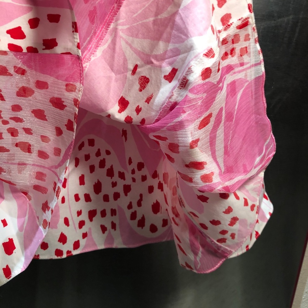 DVF babydoll Polka Dot Dress - Picture 5 of 6